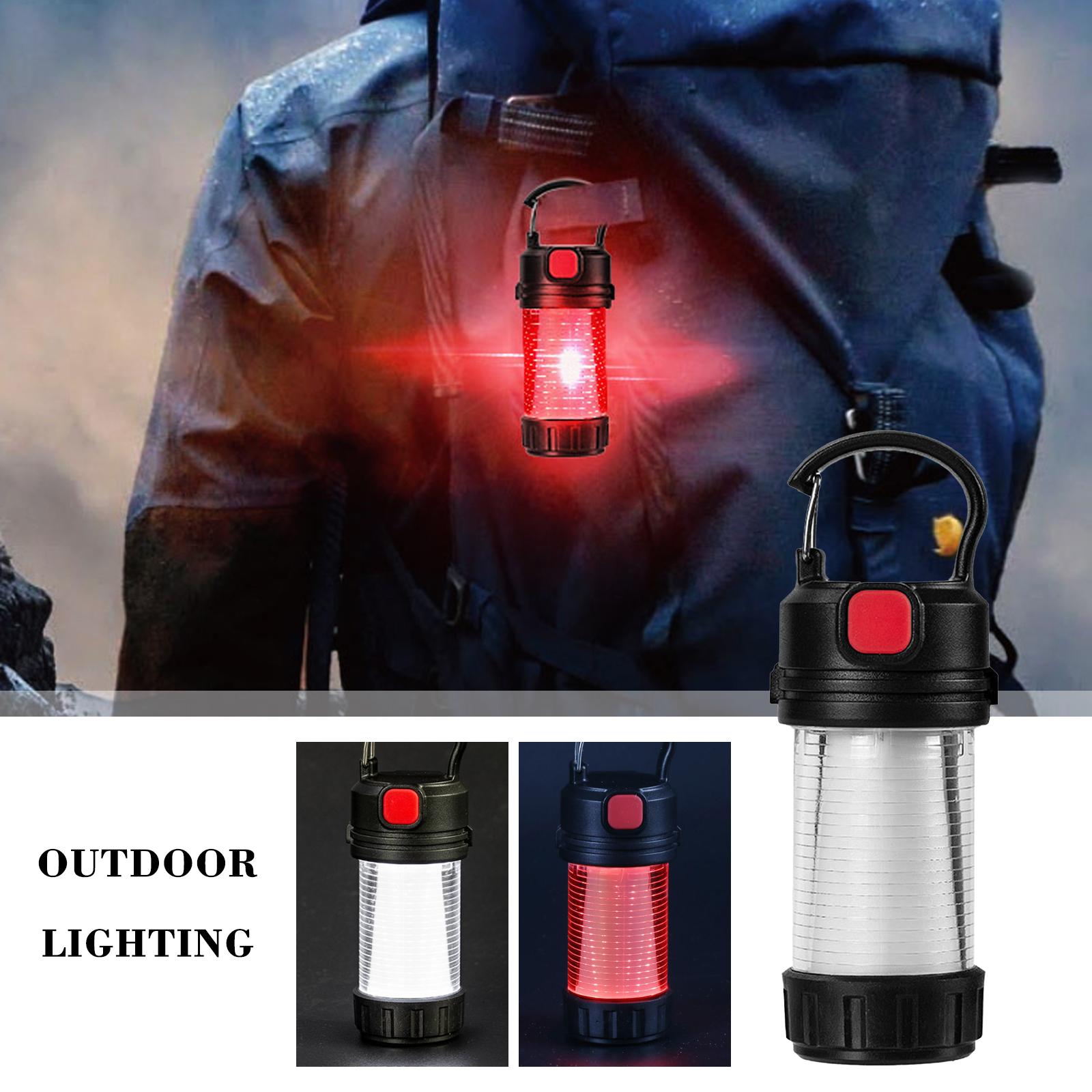 Cheap Goat Tents Mini Camping Lantern Outdoor Rechargeable Emergency Portable 5 Water Resistant Battery Powered Modes Flashlight Lights Camp Z4D8   
